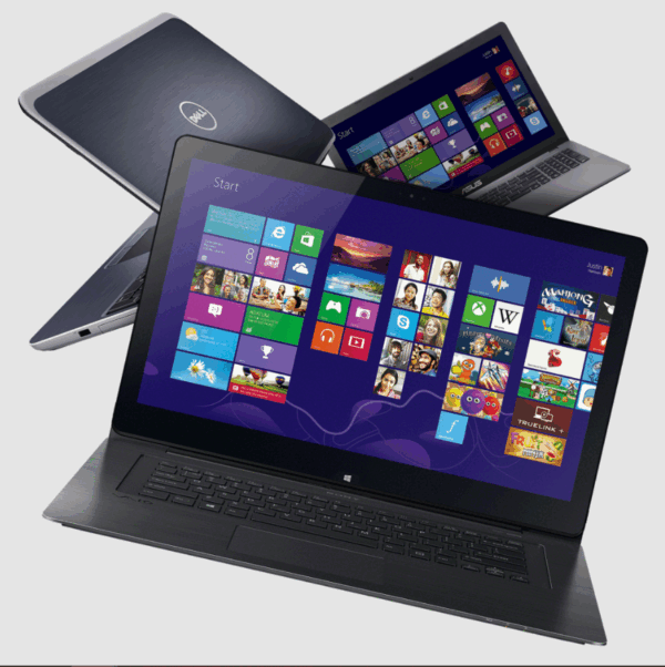 Notebooks Acer, Asus, Lenovo e Samsung