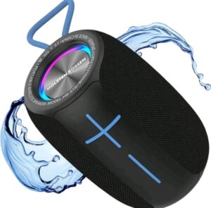 Caixa De Som Bluetooth 5.0 Potente Bateria De Longa Duração A Prova D'água